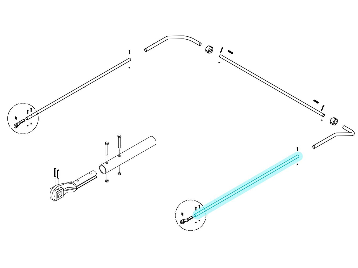 Steel Swing Arm Undermount 92
