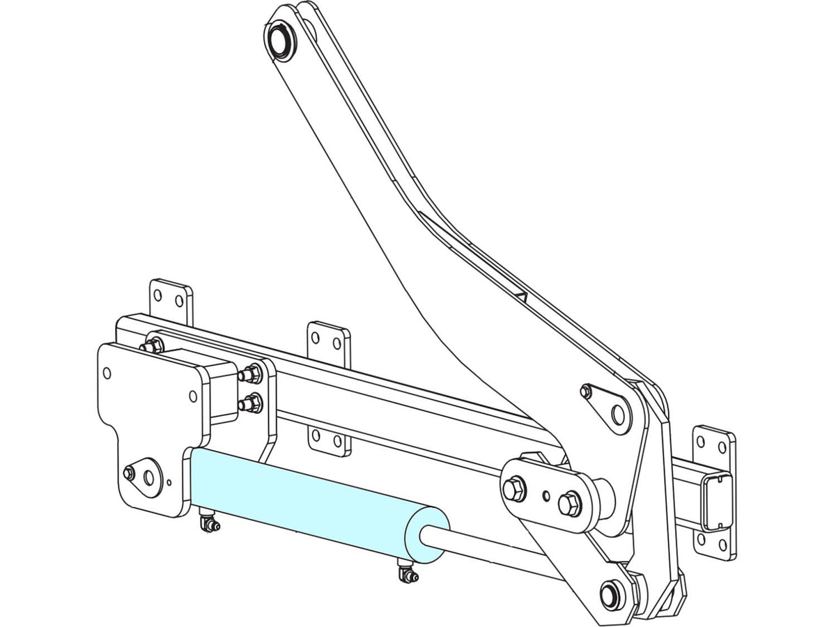 Hydraulic Cylinder - 2-1/2" x 15-1/4" 1800205 | Donovan | American Tarping