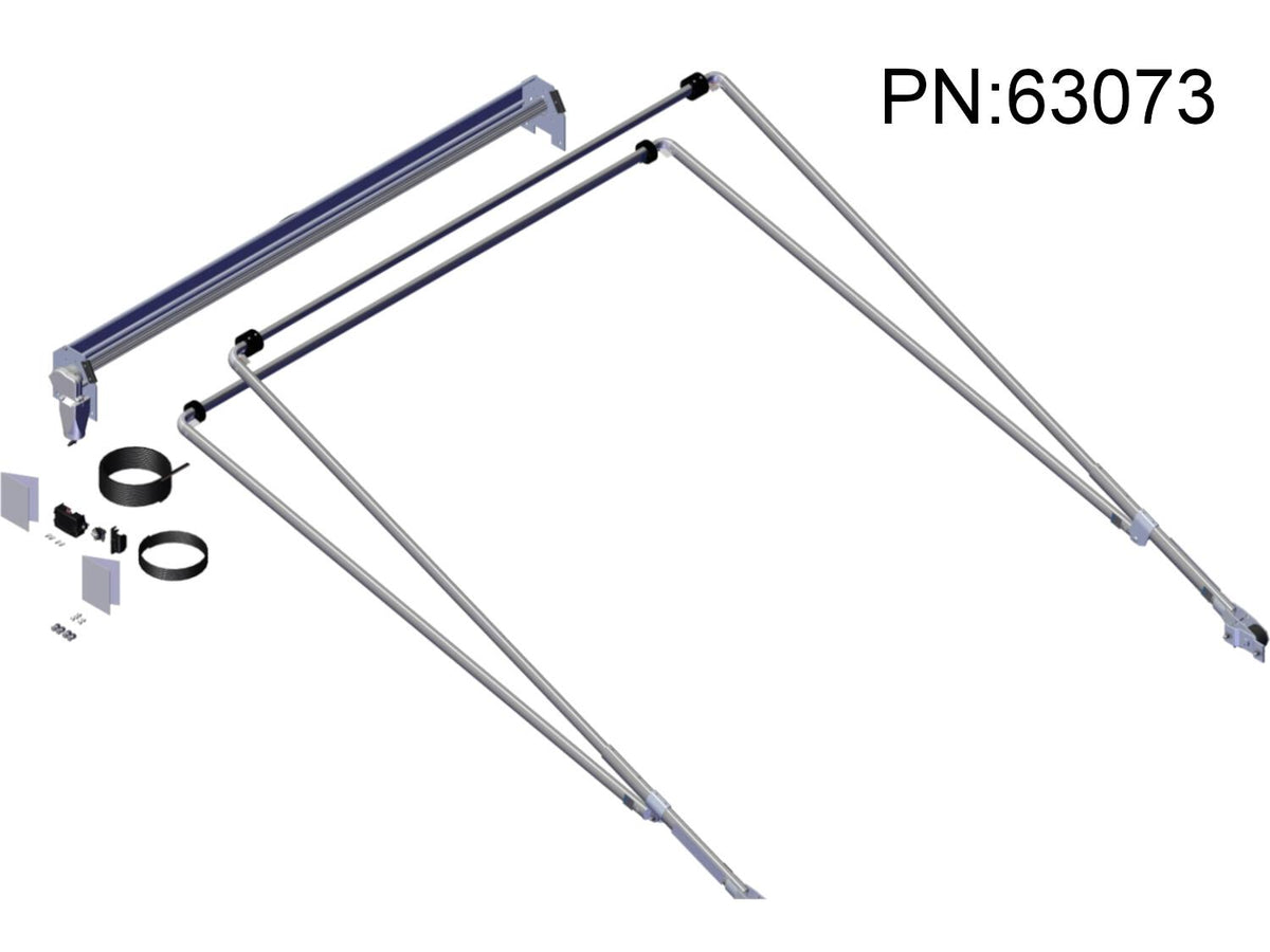 TarpMaster Electric Tarp System (3-Spring, up to 16') TM300 | Roll-Rite
