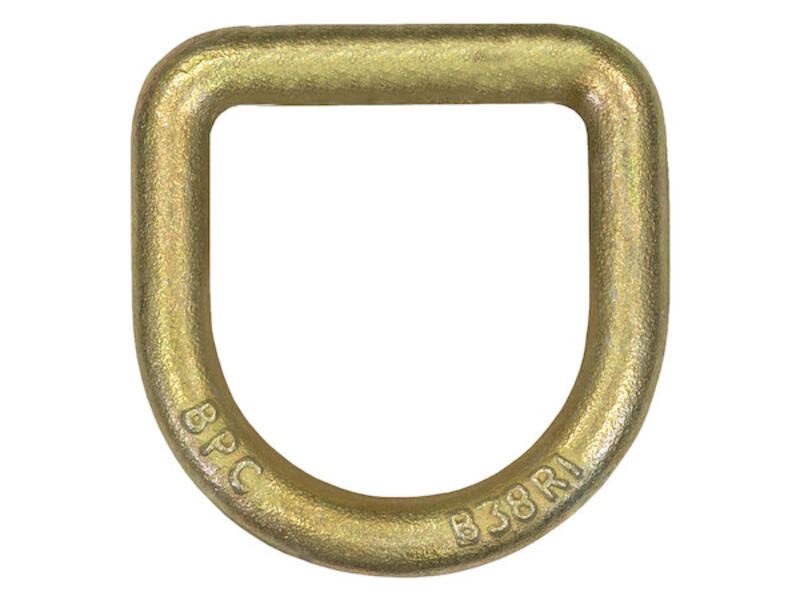 1/2 Inch Forged D-Ring B38R, B38RZW, B38RZY Yellow | Buyers Products | American Tarping