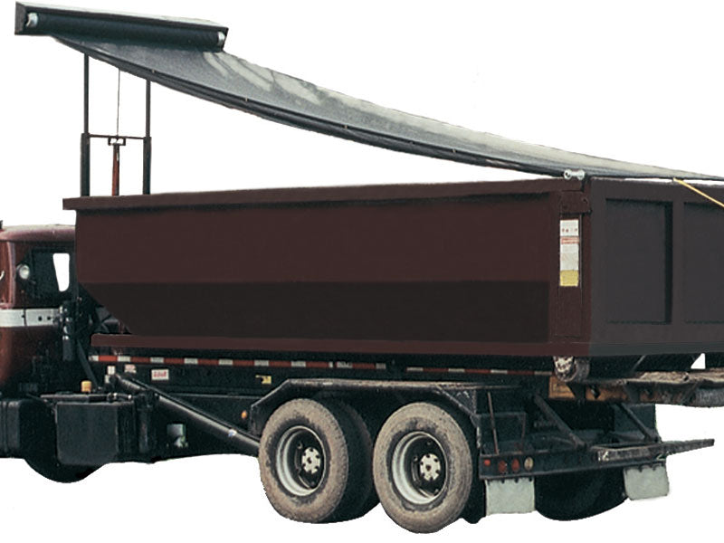 Hy-Tower Semi-Automatic Pull System 1801019 black truck | Donovan Tarps