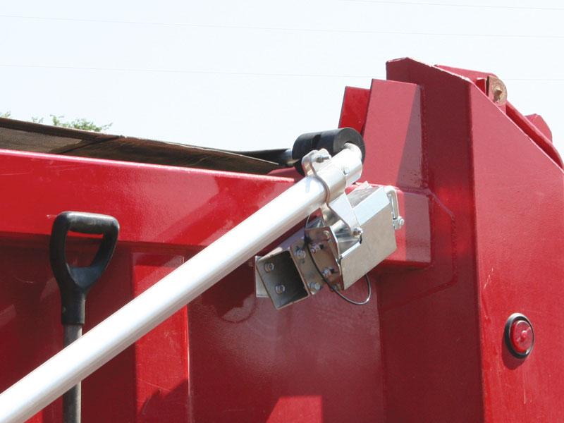 Arm-Lok Tarp Arm Locking Mechanism 1125250 engaged angle | Donovan Tarps