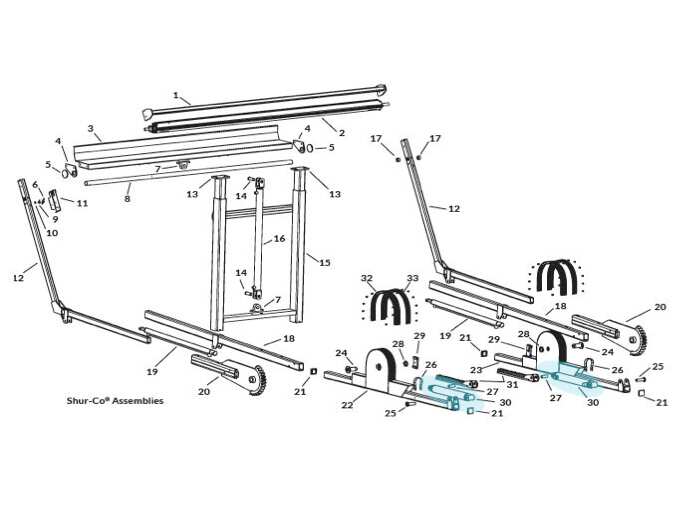 SWAT Rack/Pivot Cylinder - 16" Stroke 1808890 | Donovan Tarps
