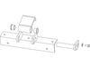Center Hinge Assembly - Low Profile 1801601 | Donovan  | American Tarping