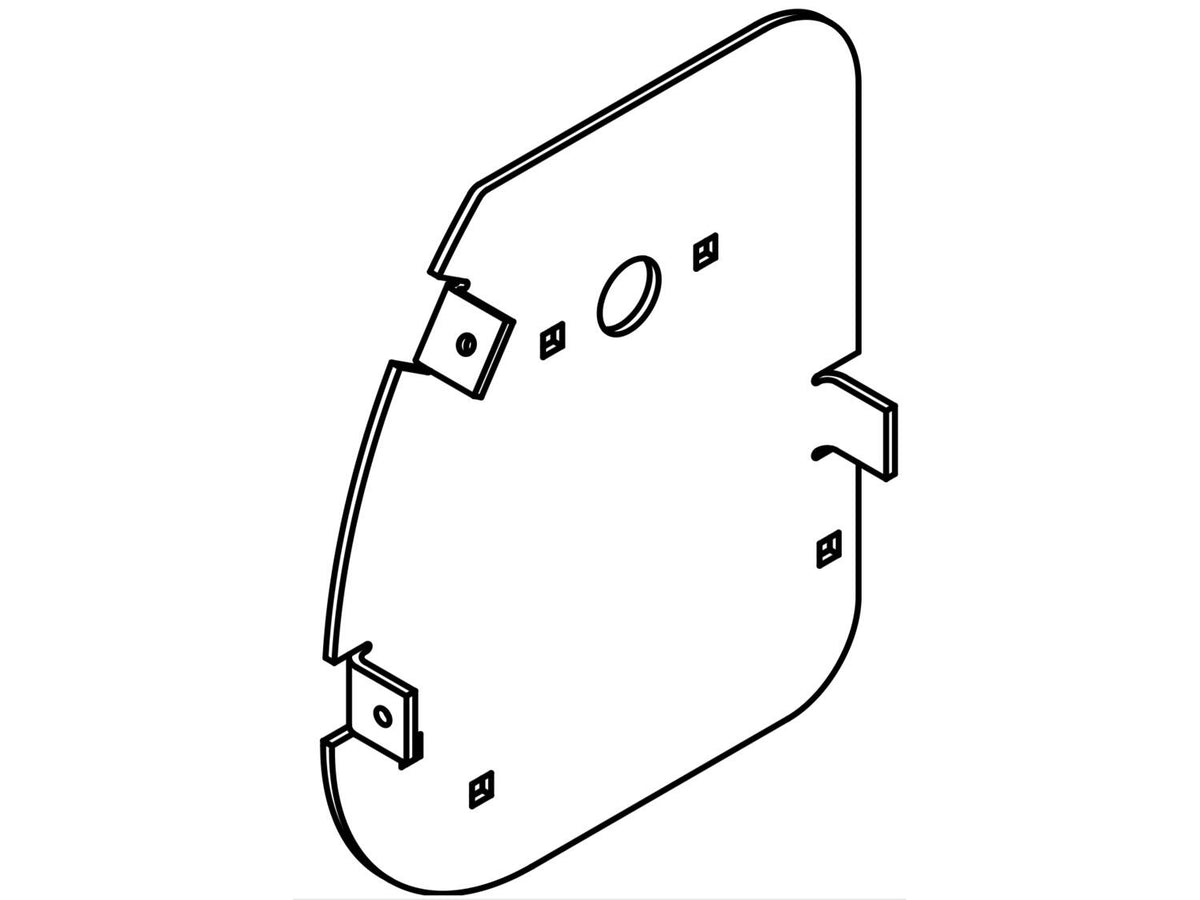 End Plate Passenger Side for Crank or Electric 0311-861840 | Aero Industries | American Tarping