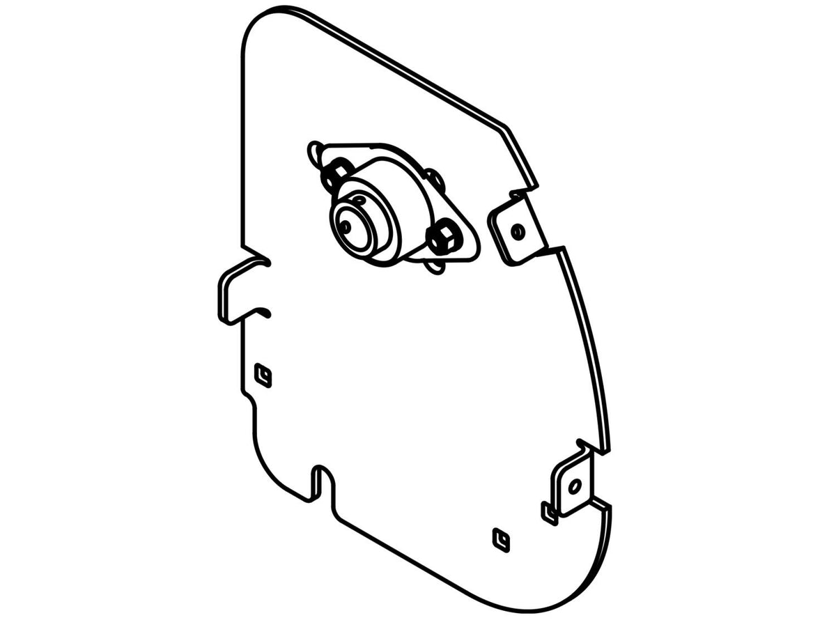 End Plate Assy Driver Side (For Model 400/450) 0311-961843 | Aero Industries | American Tarping
