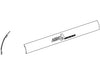 Wind Deflector V2 96" 0311-961845 | Aero Industries | American Tarping