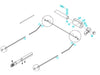 Upper Aluminum Arm & Crossbar Hardware Kit 0311-963214 | Aero Industries | American Tarping