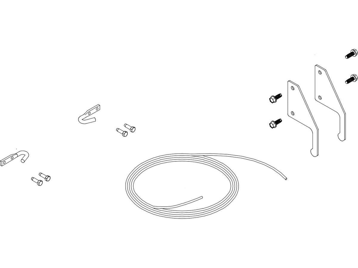 Pull Rope/Hook Hardware 1121356 | Donovan  | American Tarping