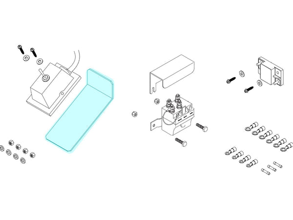 Mounting Switch Plate 1801265 | Donovan  | American Tarping
