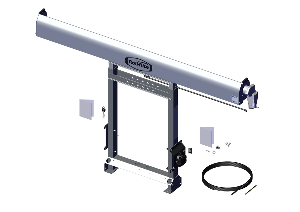 Tower Assembly, TarpMaster Stationary Tower w/ Single Function RF (No Lights) 101616 | Roll-Rite | American Tarping