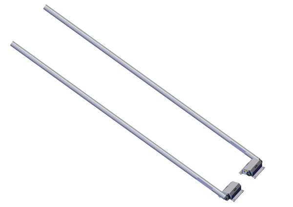 Top Mount Ext Duty Pivot Set, 16 Spring w/ Tubes and Hardware 104276 | Roll-Rite | American Tarping
