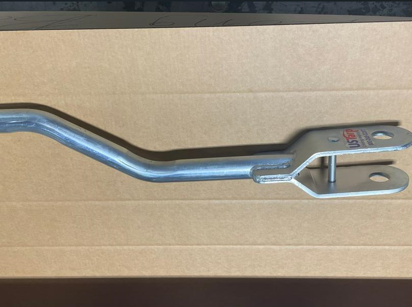 Bent Offset Lower Tarp Arm (4-Spring Steel, 36