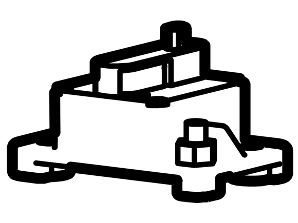 Breaker. 100 amp Manual Reset Breaker Kit for 24V & 12VIntegrated pump 17913 | Roll-Rite | American Tarping