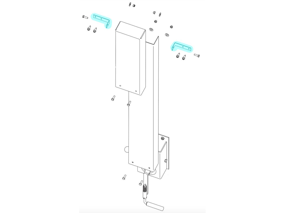 Chain Guard Bracket 1800404 | Donovan | American Tarping