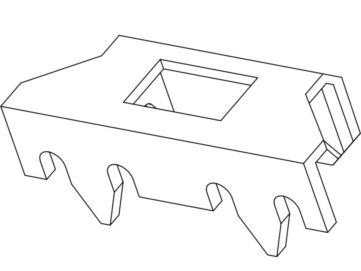 Rocker Switch Bracket  1800440 | Donovan | American Tarping