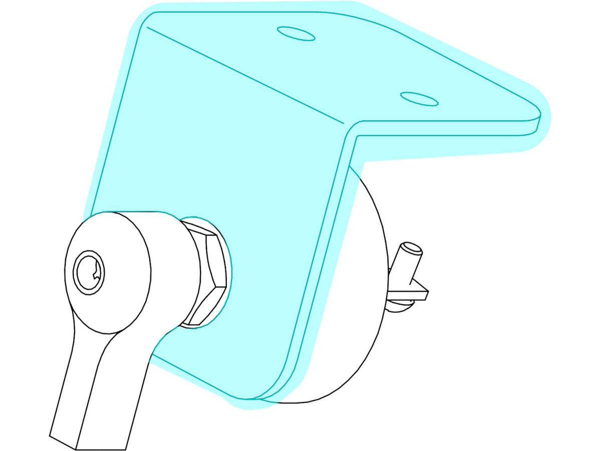 Rotary Switch Bracket 1800516 | Donovan | American Tarping