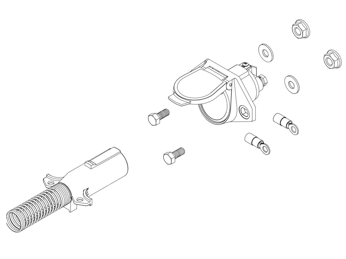 Dual Pole Conductor Plug Kit  1801377 | Donovan | American Tarping