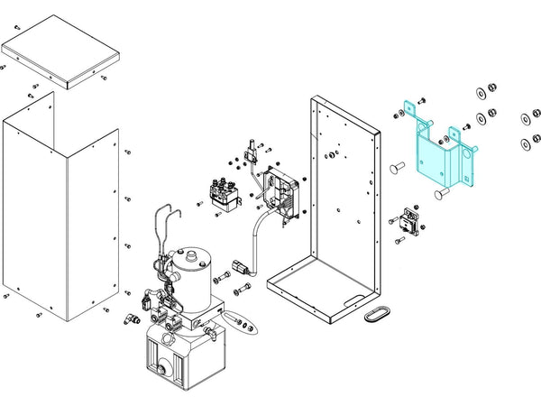 Hex Flange Bore Unit 1811461 | Donovan  | American Tarping