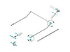 Double Bow Hardware Kit 0311-962675 | Aero Industries | American Tarping