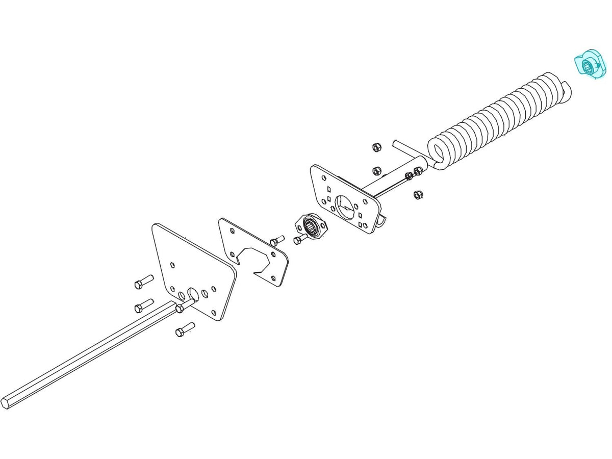 Spring Lever - Under body 1800967 | Donovan  | American Tarping