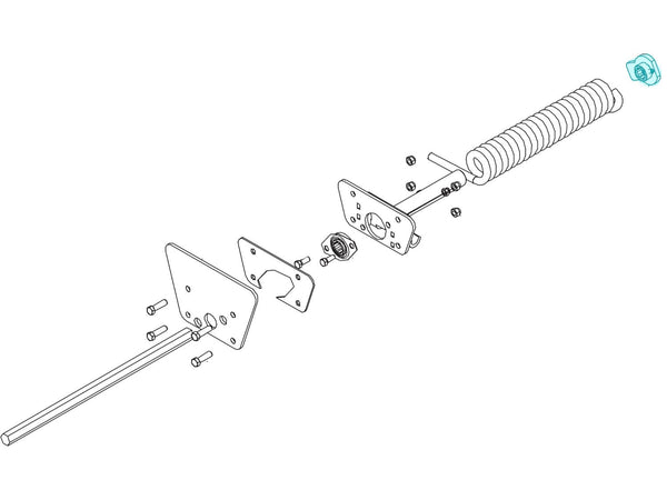 Spring Lever - Under body 1800967 | Donovan  | American Tarping