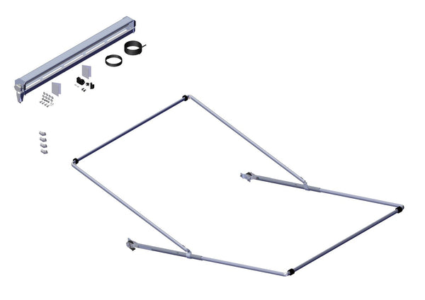 TM400, 92" Housing, 4 Spring 60" Ext Pivot, Bow Set, Tension Bow 64000 | Roll-Rite | American Tarping