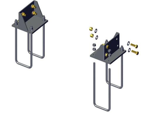 Bracket, Mounting U-bolt Style for Tower - Set (39001) | Roll-Rite | American Tarping