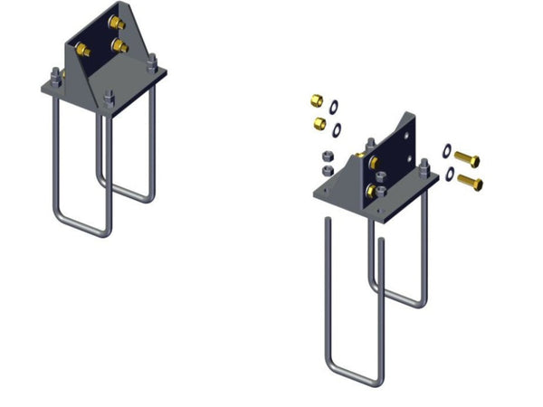 Bracket, Mounting U-bolt Style for Tower - Set (39001) | Roll-Rite | American Tarping