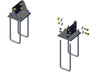 Bracket, Mounting U-bolt Style for Tower - Set (39001) | Roll-Rite | American Tarping