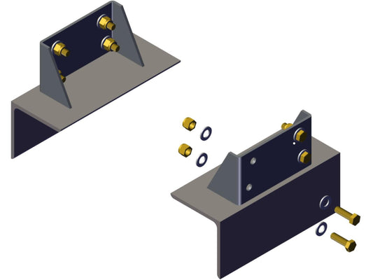 Bracket, Mounting Side Frame Style for Tower - Set 39002 | Roll-Rite | American Tarping