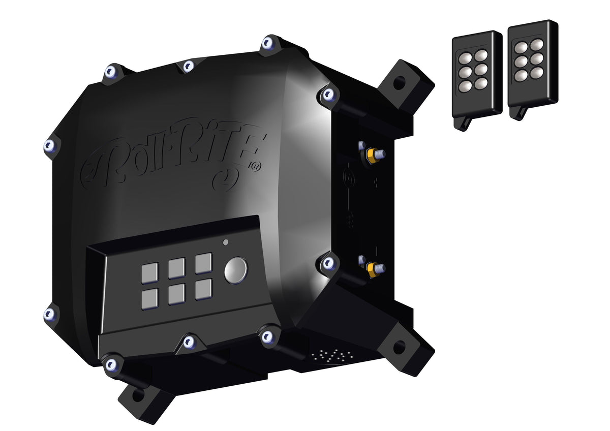 Control Box, Wireless Black Control Box - 12/24V Waste 19865 | Roll-Rite | American Tarping