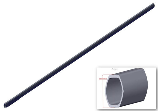Pivot Tube, 144" w/set screws(Each) 46260 | Roll-Rite | American Tarping