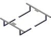 Tube Mount Kit, Top Mount Pivots, 6 & 8 Spring 46264 | Roll-Rite