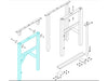 Outer Stage Weldment - Fixed 1808653 | Donovan  | American Tarping
