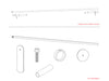Pull Rod Hardware Kit and Rear Crossbar (manual) | Pulltarps | American Tarping