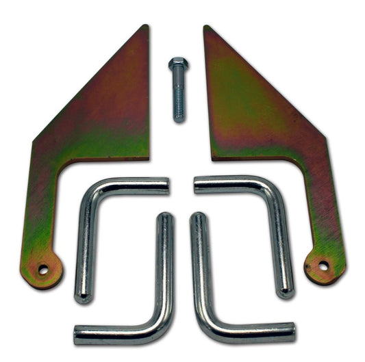 Steel Rope Storage Hooks And Steel Tarp Return Ramp Hardware Kit | Pulltarps