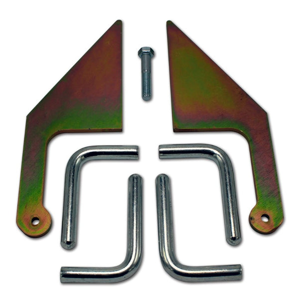 Steel Rope Storage Hooks And Steel Tarp Return Ramp Hardware Kit | Pulltarps