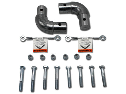 Elbow Hardware Kit - Steel Arms to Aluminum Teardrop Crossbar (501-0791) | Pulltarps | American Tarping
