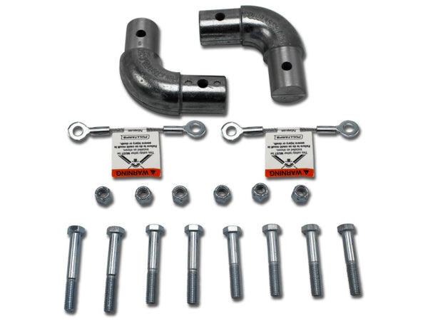 Elbow Hardware Kit - Steel Arms to Aluminum Teardrop Crossbar (501-0791) | Pulltarps | American Tarping