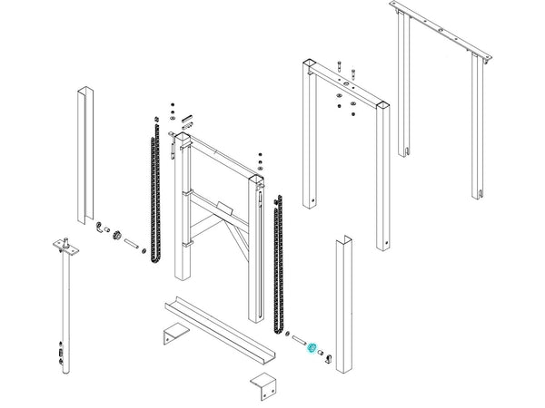 Sprocket - 60-B-10 x 1" 1800084 | Donovan  | American Tarping
