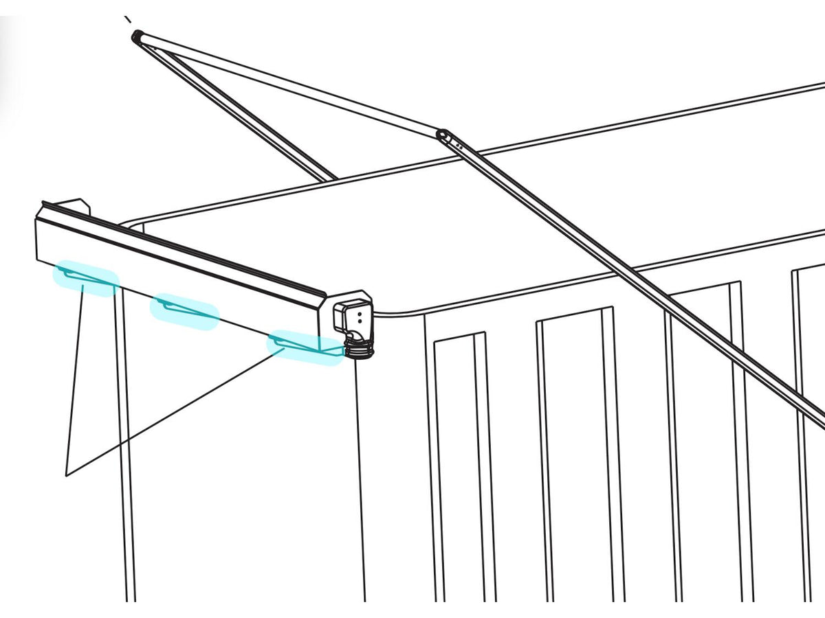 Alum Housing Bracket 1800574 | Donovan  | American Tarping