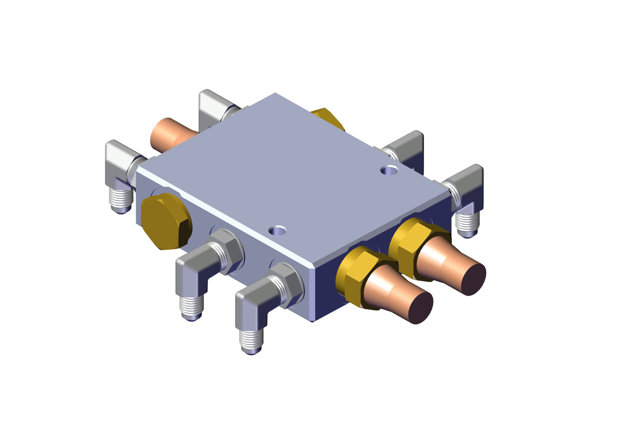 Manifold. Hydraulic Synchronizing 39090 | Roll-Rite | American Tarping