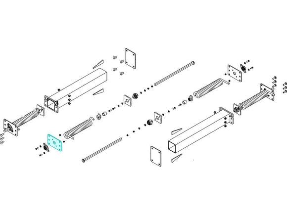 Outer Bearing Plate 1808640 | Donovan  | American Tarping
