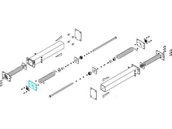 Outer Bearing Plate 1808640 | Donovan  | American Tarping
