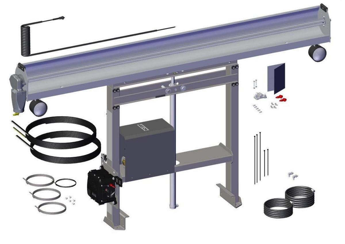 Tower, TarpMaster Adjustable Narrow Frame w/ Pump & Control Box 102875 | Roll-Rite | American Tarping