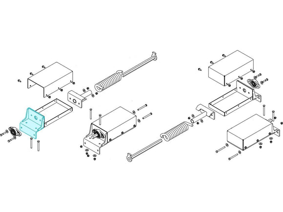 Spring Pivot Mount 1808663 | Donovan  | American Tarping