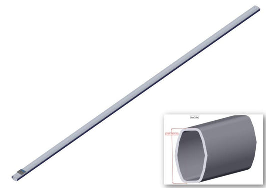 Bow Tube, 103 1/2" AL Wide Top Tube for Tarp Bow 76870 | Roll-Rite | American Tarping