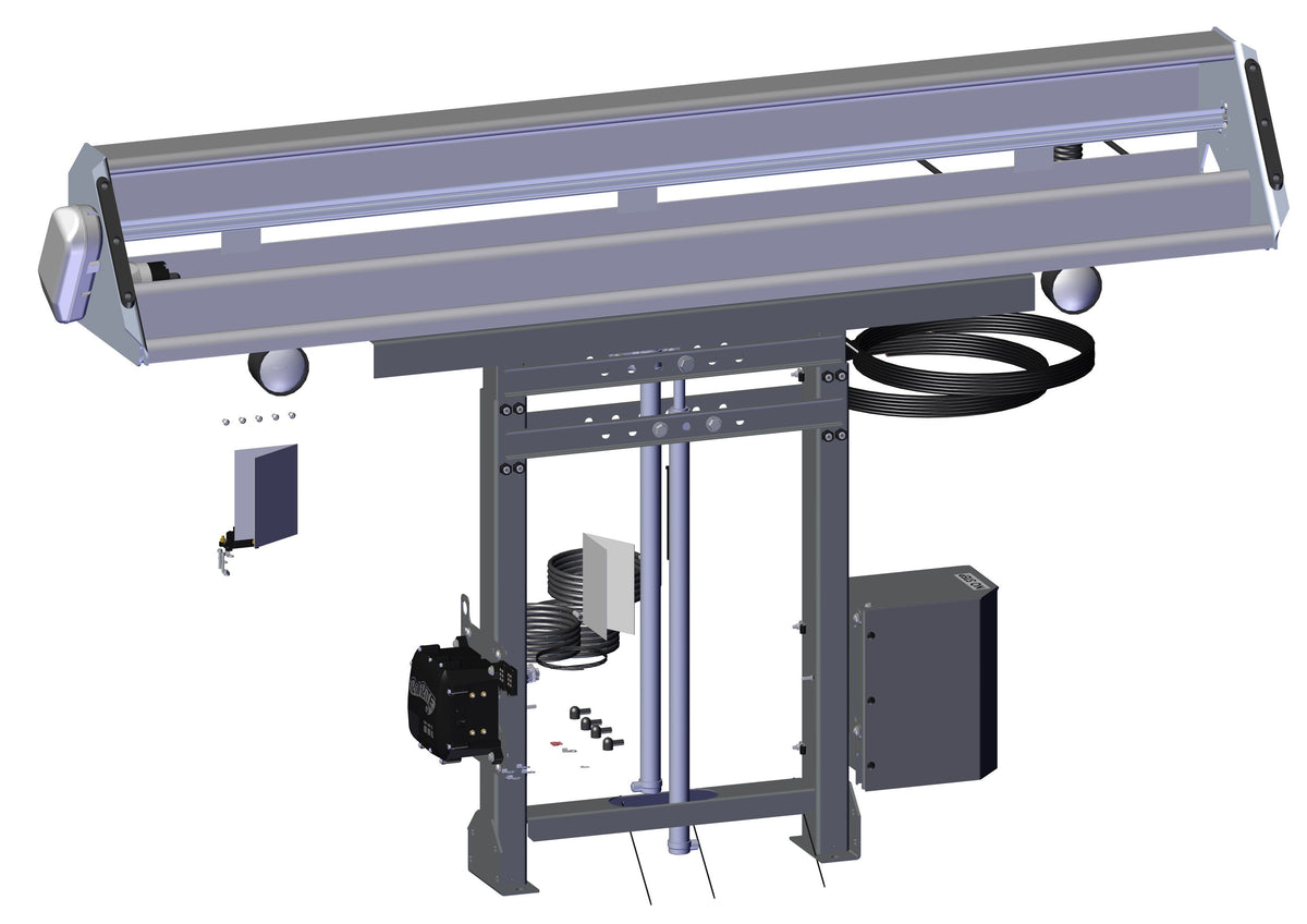 Tower, SD Assembled 2 Stage Adjustable w/Single Valve, Control Box & High Cap Housing 103920 | Roll-Rite | American Tarping