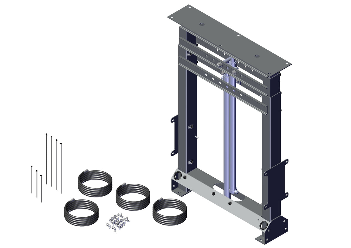 Tower, Dual Stage Steel Tower w/Hydraulic. Cylinder for Integrated Housing 39005 | Roll-Rite | American Tarping